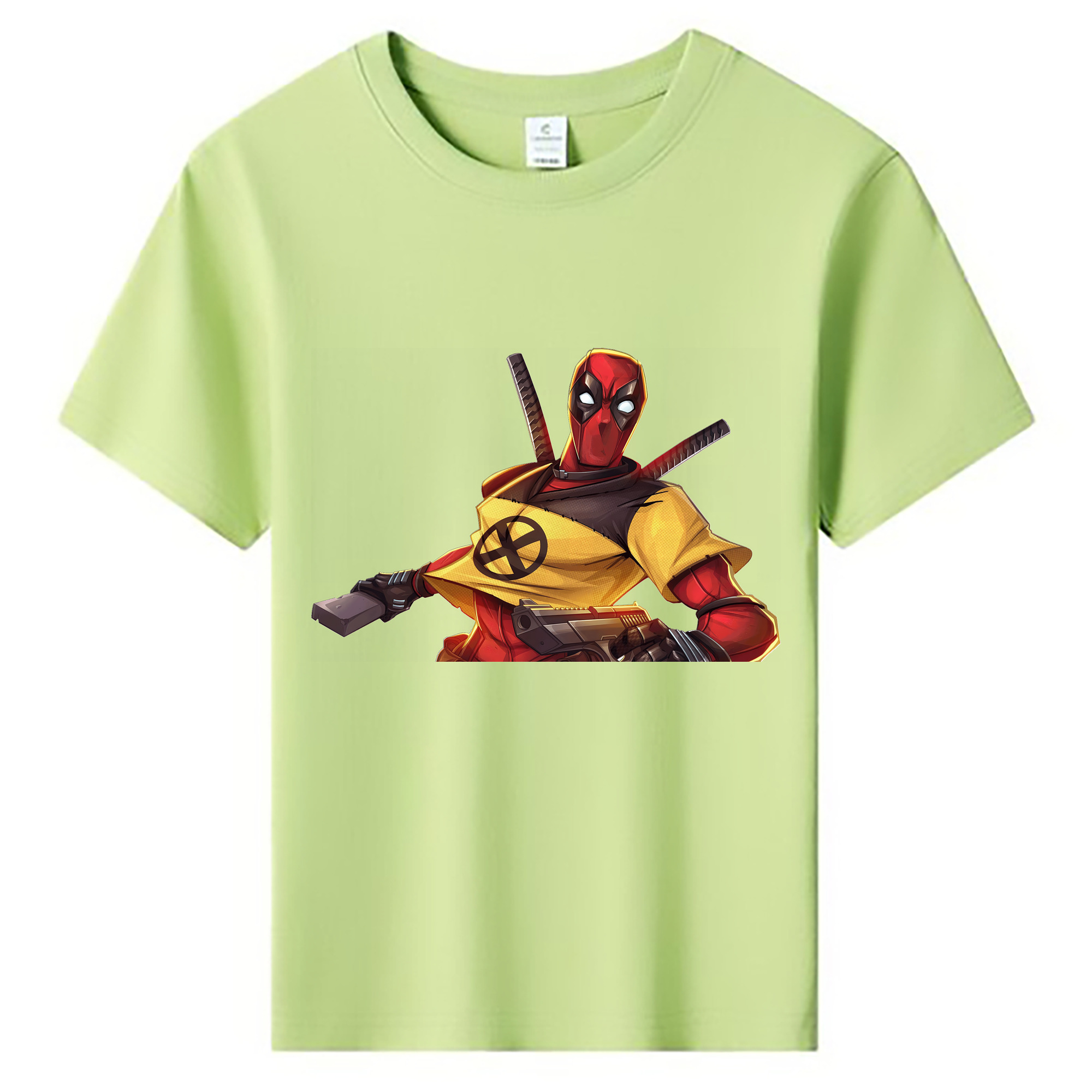 （画像用） Deadpool デッドプール 綿100％キッズTシャツ（フロントプリント）